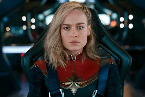 How Marvel Feels About Brie Larsons Captain Marvel Photos。